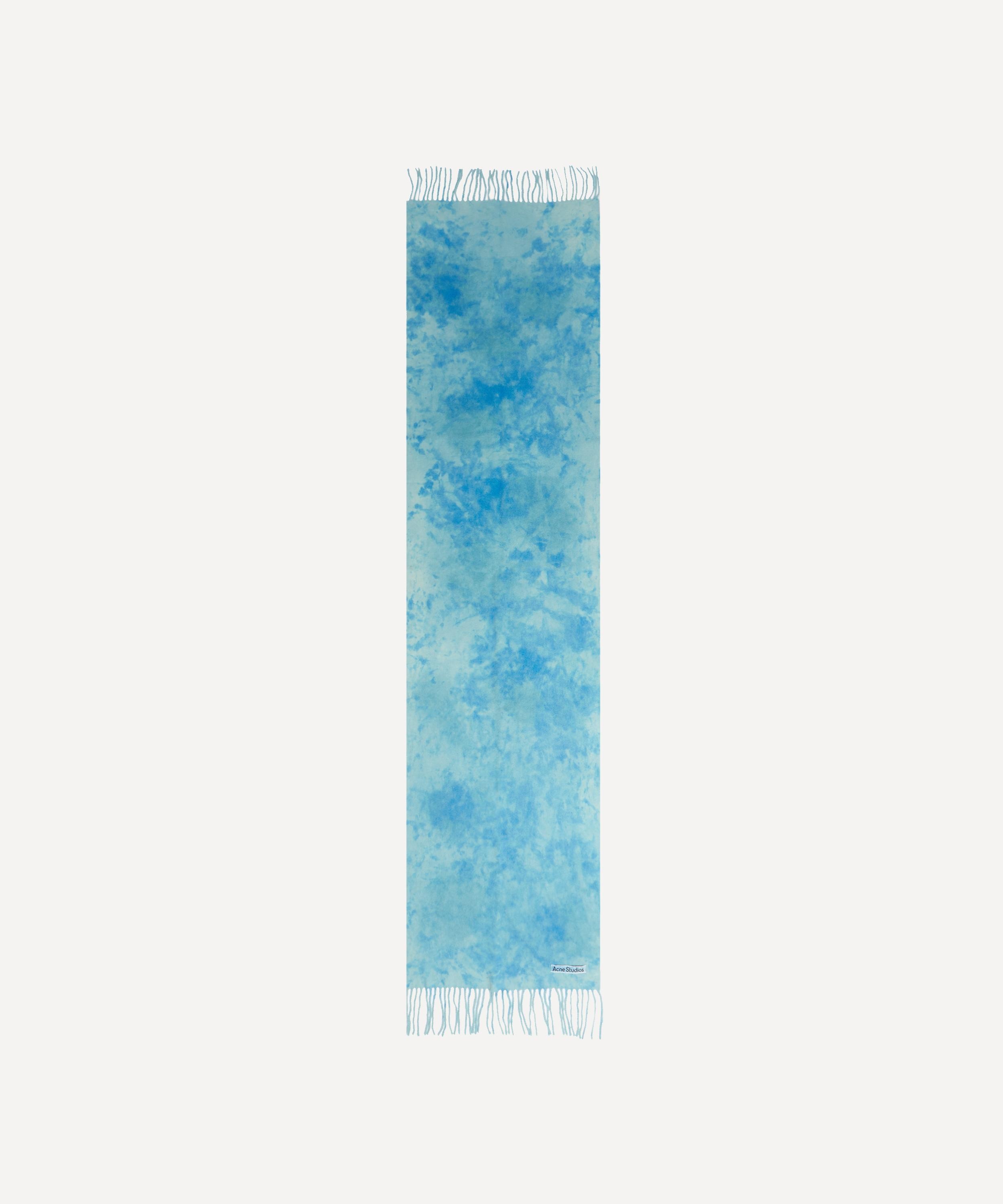 Tie-Dye Wool Scarf - 1