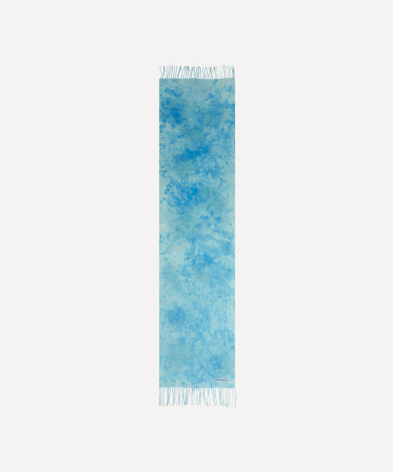 Tie-Dye Wool Scarf - 1