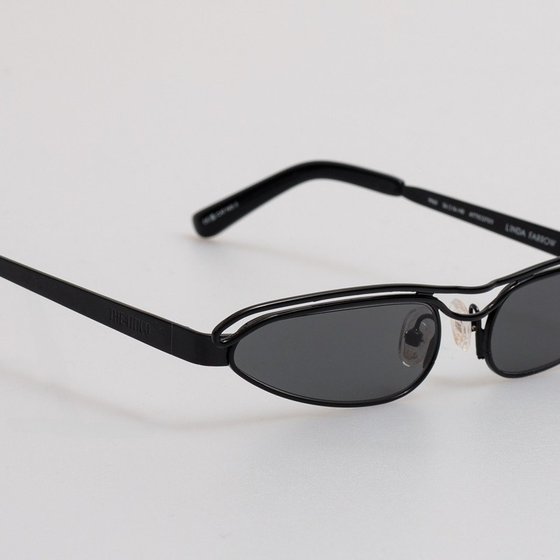 Norma Cat Eye Sunglasses in Black 3
