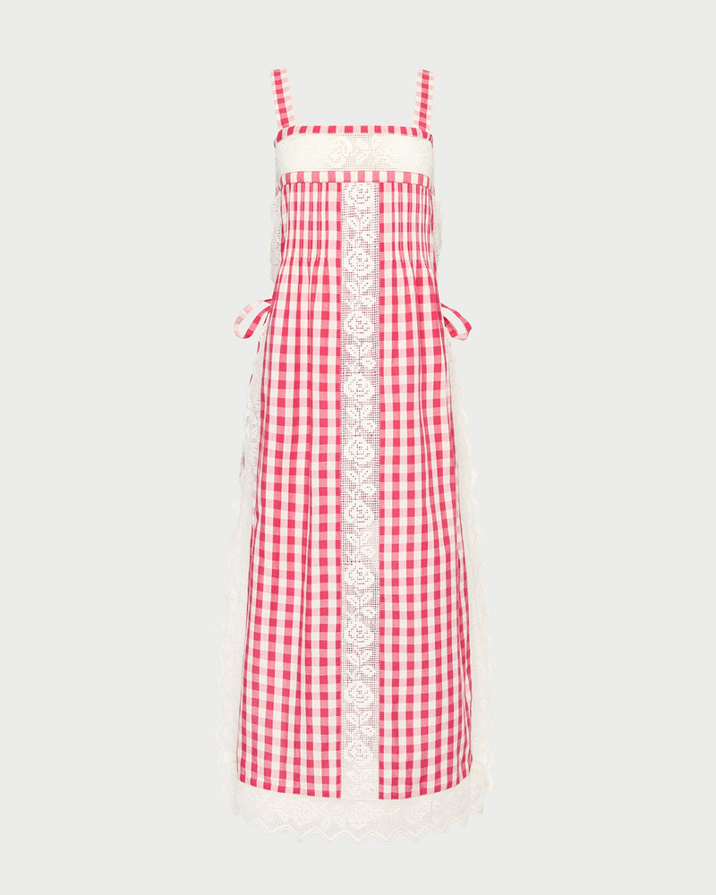 Poppy Lace Trim Dress 1