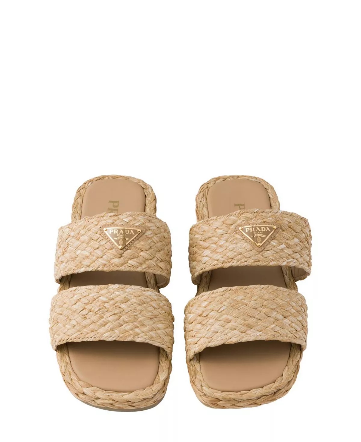 Women's Raffia Slides - 3