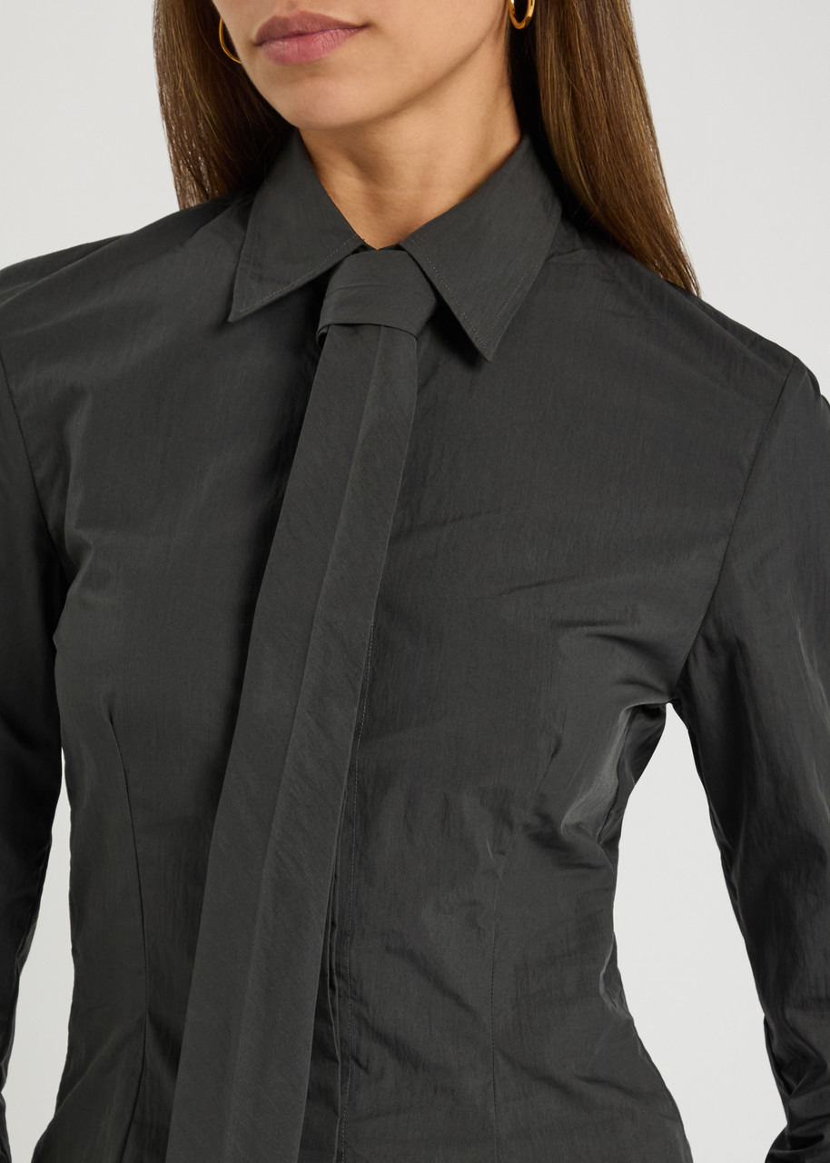Bettter Cascade Cotton Poplin Shirt and tie set - 5