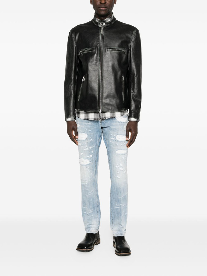 DSQUARED2 Teddy distressed jeans outlook