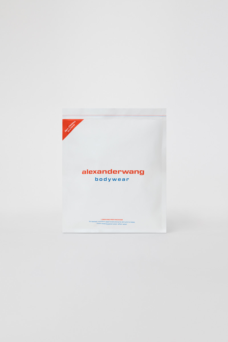 Alexander Wang Unisex Short in Heavy Cotton Jersey outlook