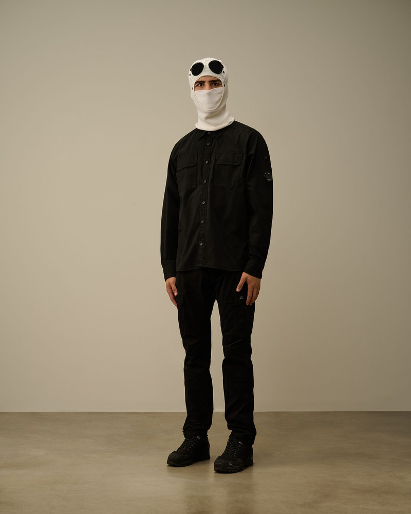 Organic Gabardine Buttoned Lens Shirt 6