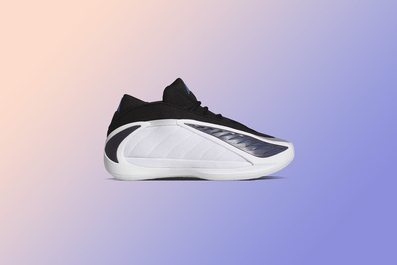 adidas Originals ANTHONY EDWARDS 2 - FOOTWEAR WHITE/CORE BLACK/DUSTY INK outlook