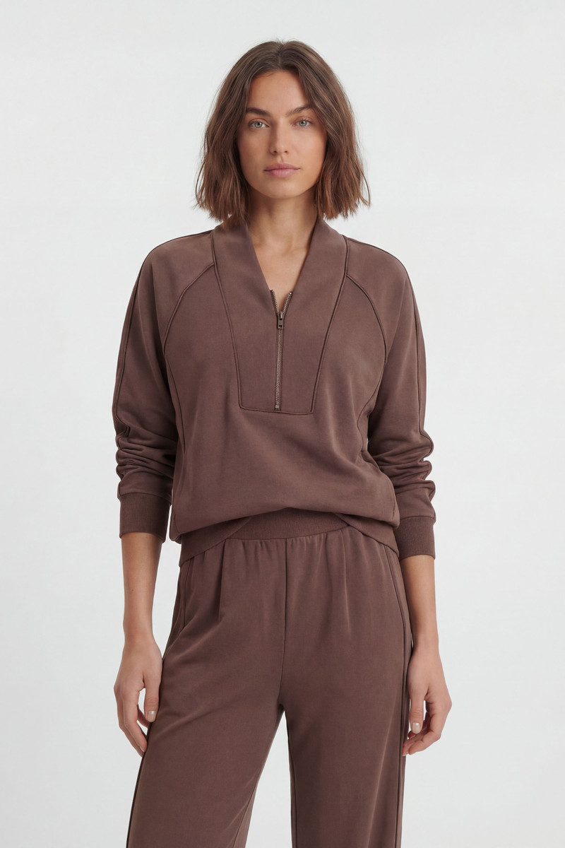 KAREN MILLEN Premium Luxe Wide Leg Jogger outlook