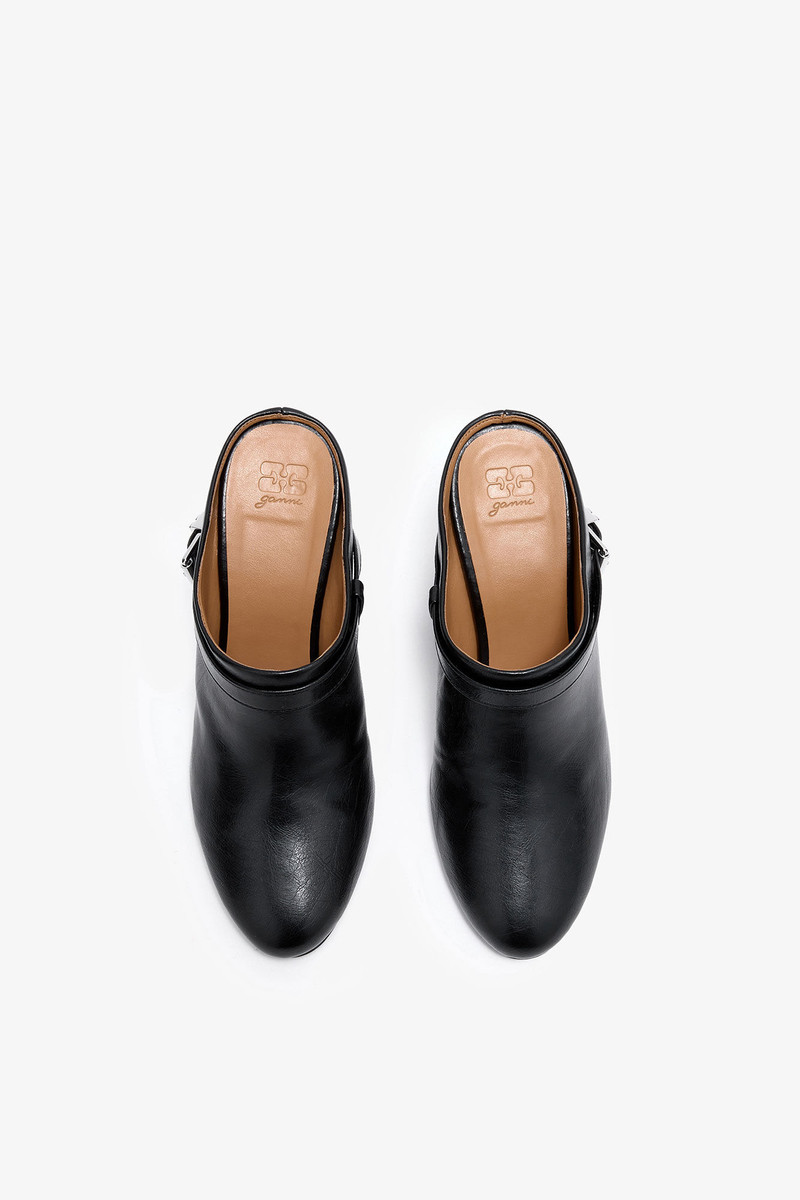 KAT SLIM MULE IN BLACK 3