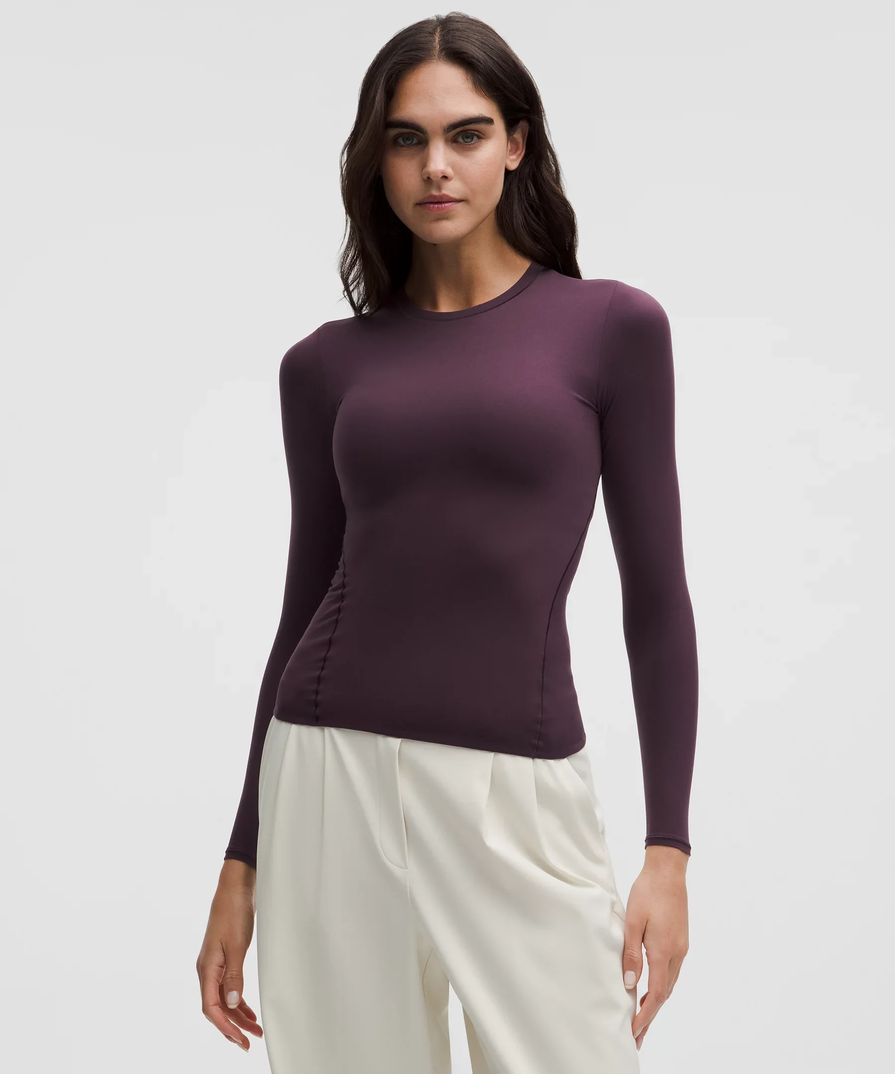 Wundermost Ultra-Soft Nulu Crewneck Long-Sleeve Shirt - 1