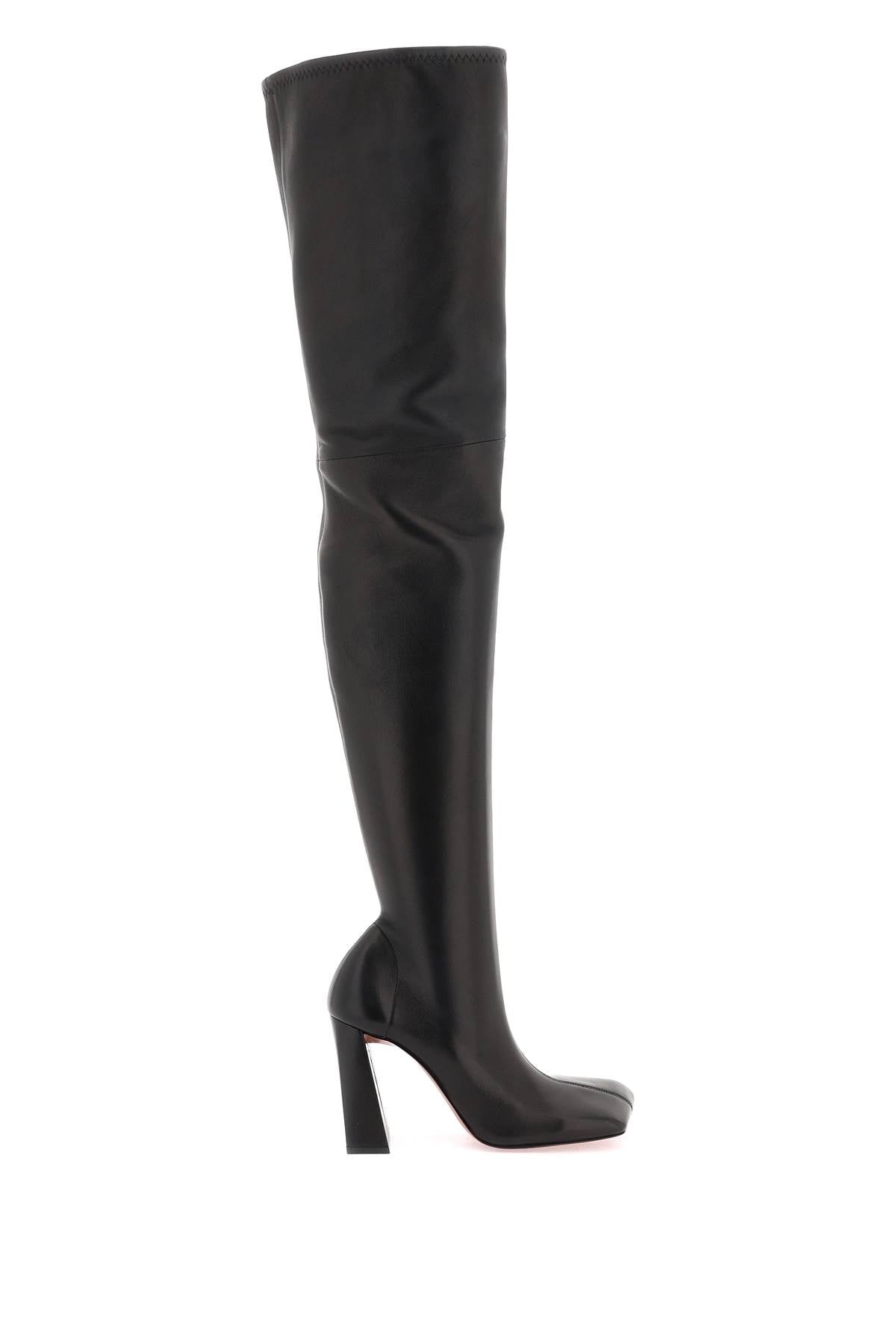 Amina Muaddi Marine Thigh High Boots Women - 1