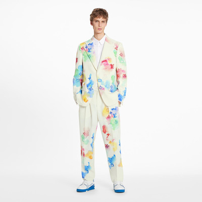 Louis Vuitton Watercolor Light Graphic Tailored Jacket outlook