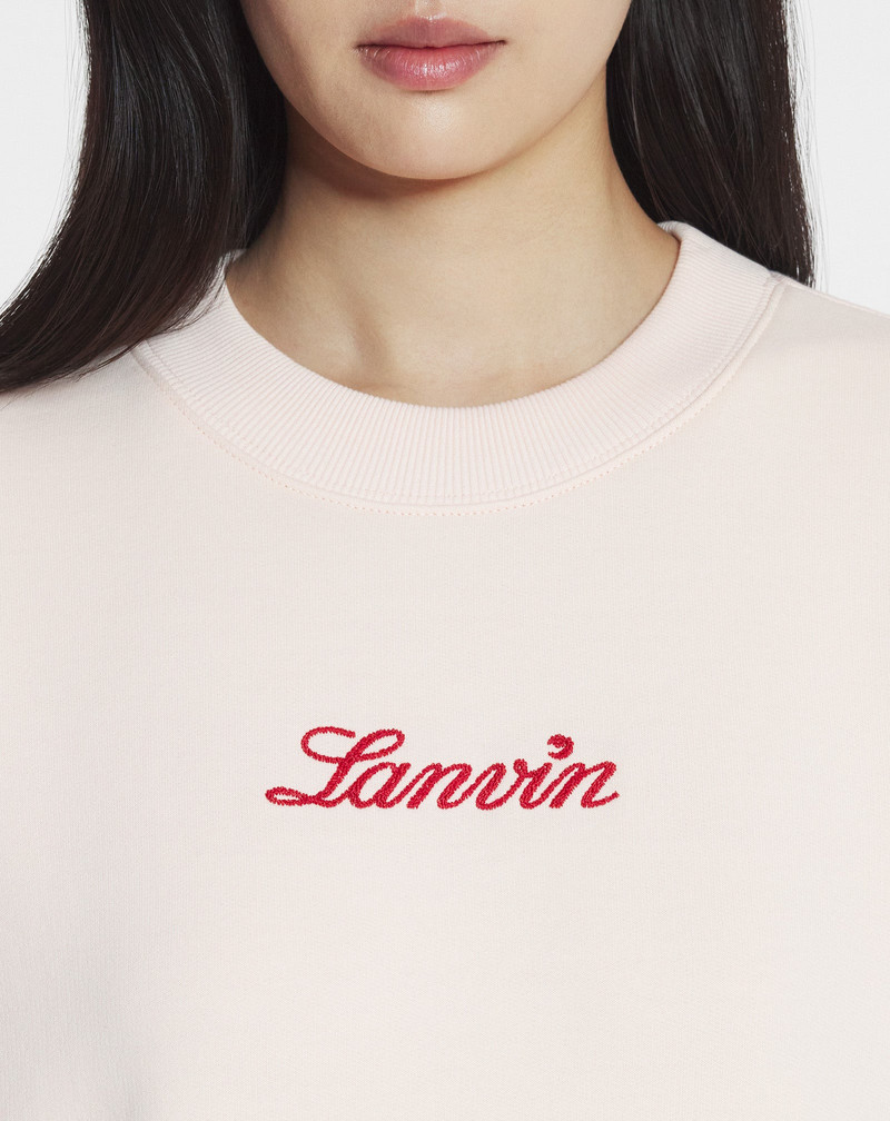 LANVIN EMBROIDERED SWEATSHIRT 5