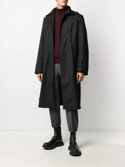 Y-3 oversized parka coat outlook