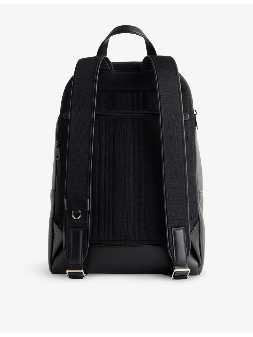 Signature Stripe grained leather backpack - 4