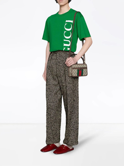 GUCCI logo oversized T-shirt outlook