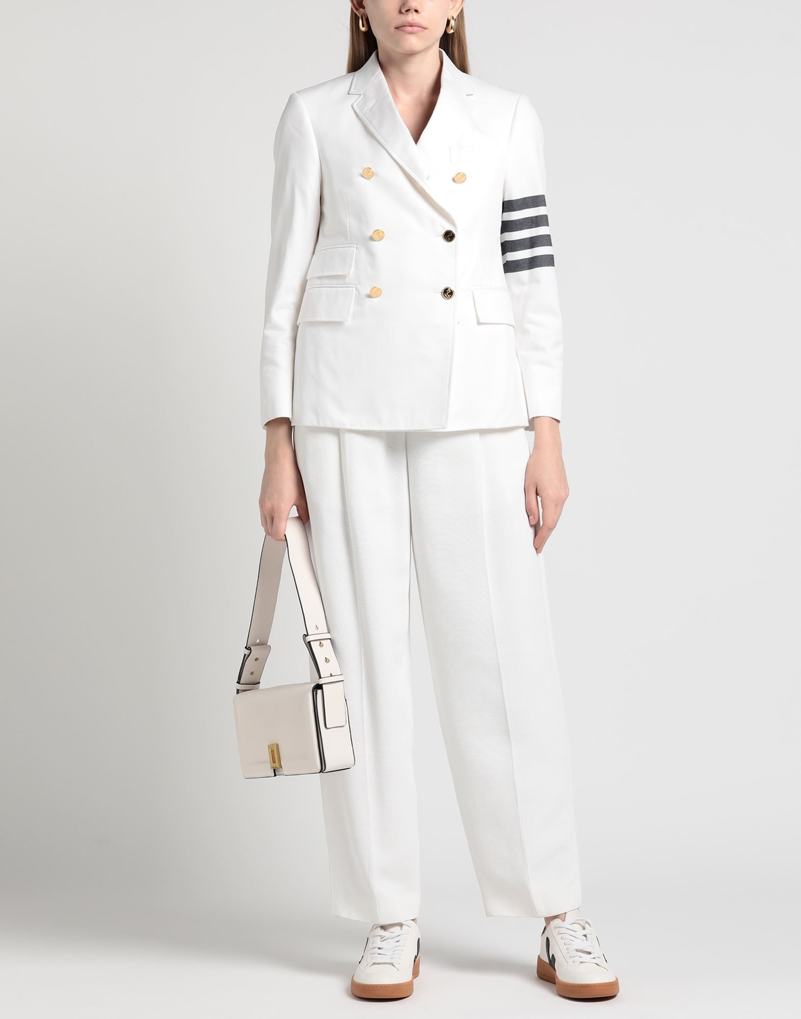 White Women's Blazer - 3