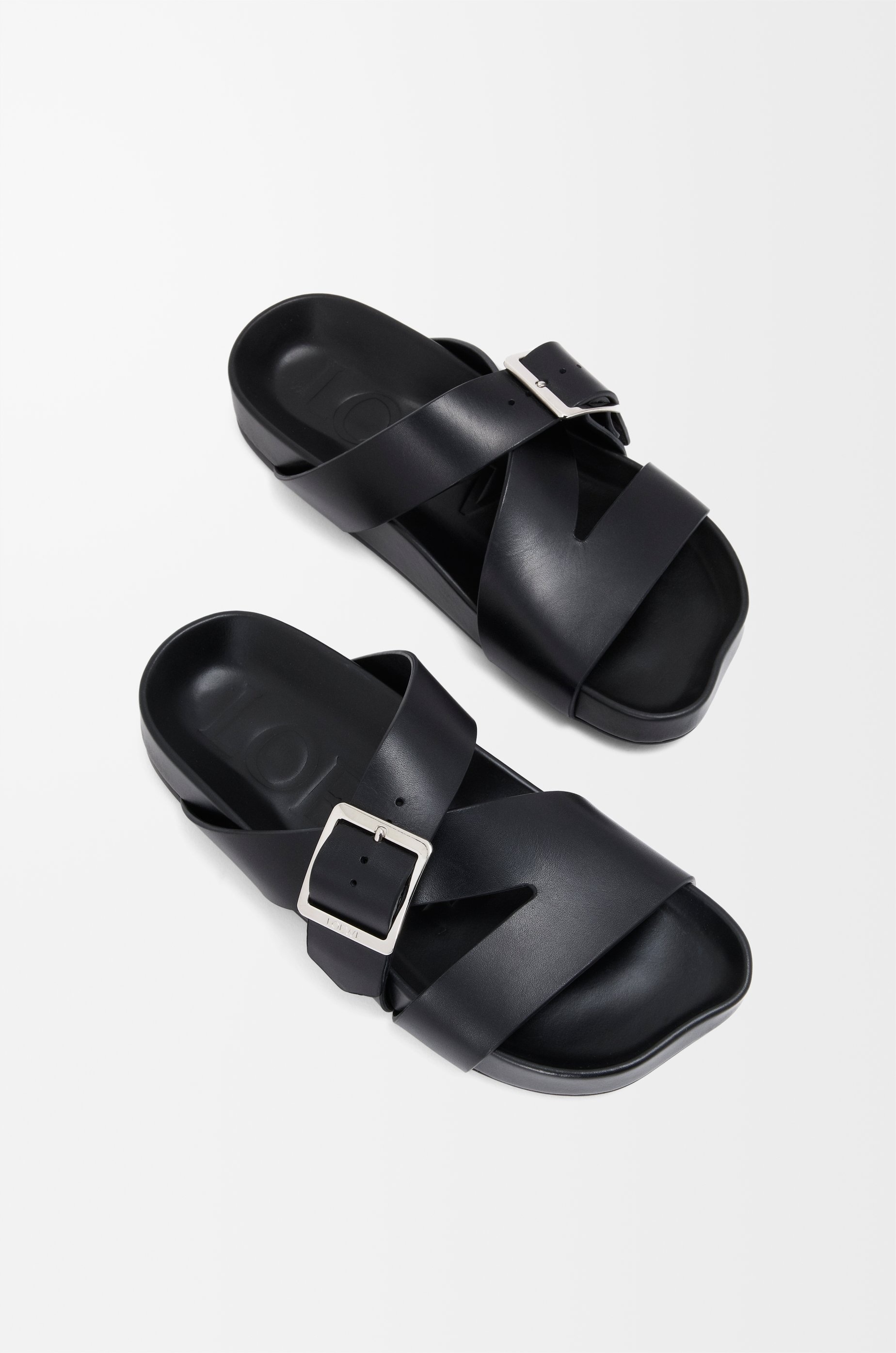 Ease Buckle slide in vegetable-tanned calfskin - 3