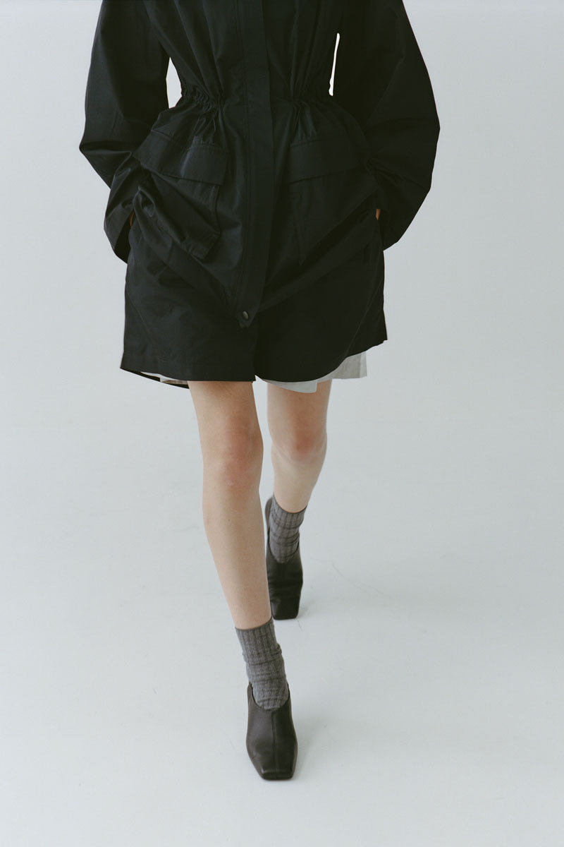 Square Glove Heel - Black - 7