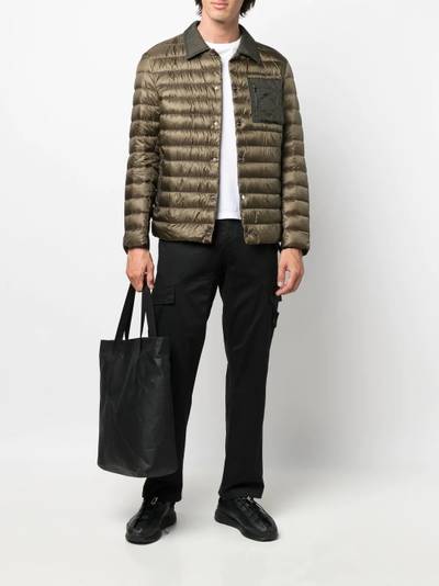 Herno padded button-down jacket outlook