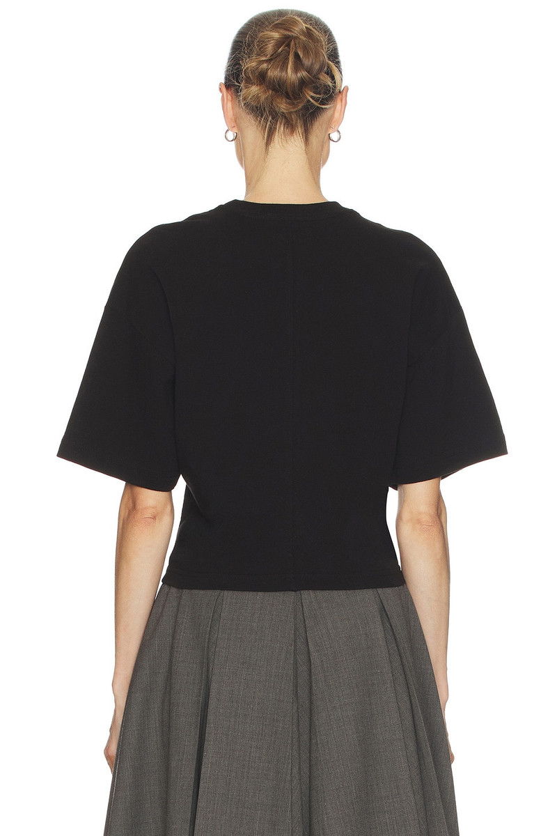 HELSA The Sculpted Tee in Thick Jersey outlook