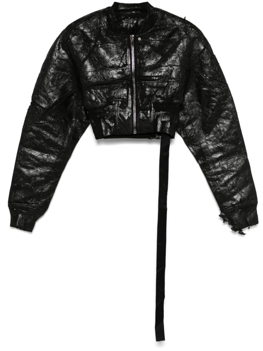 COLLAGE BOMBER (BLACK) - 1