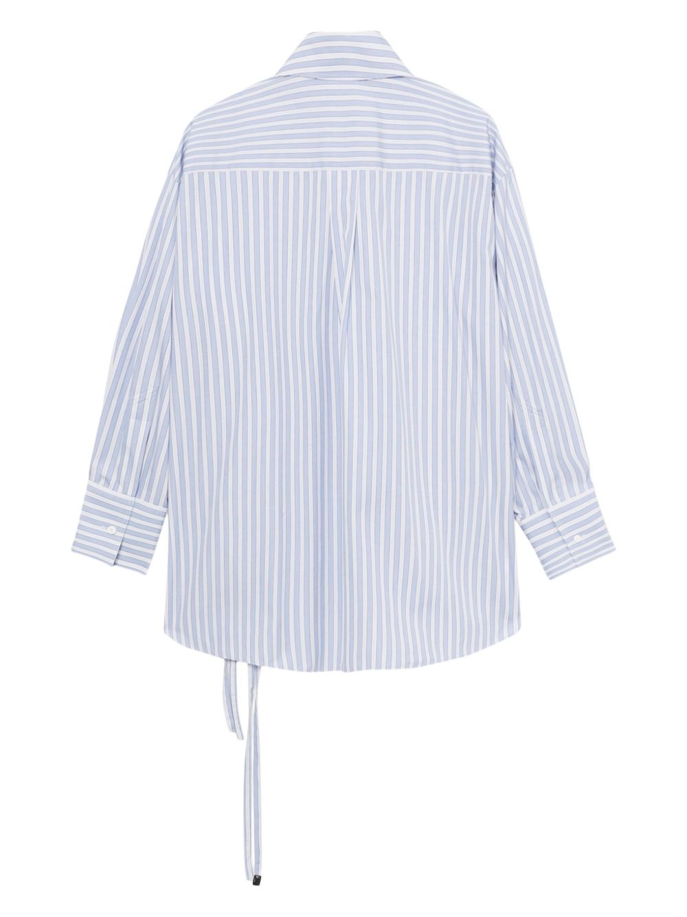 lace-trim shirt - 6