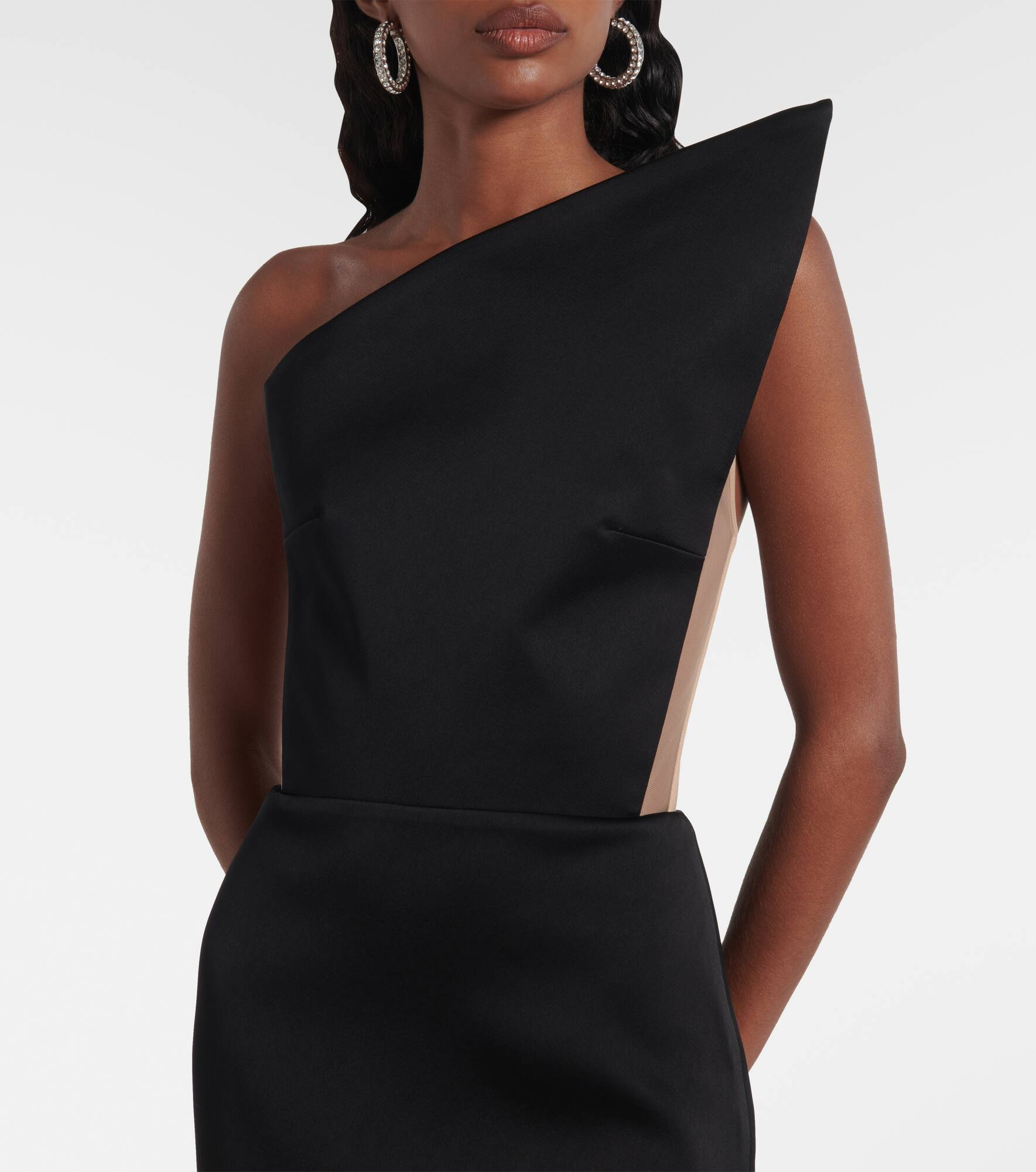 Asymmetric minidress - 4