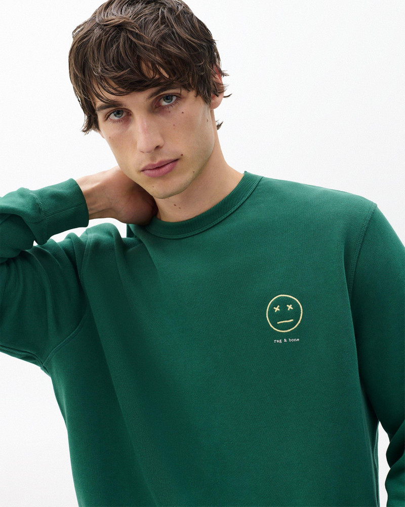 Sour Face Embroidered Sweatshirt 5