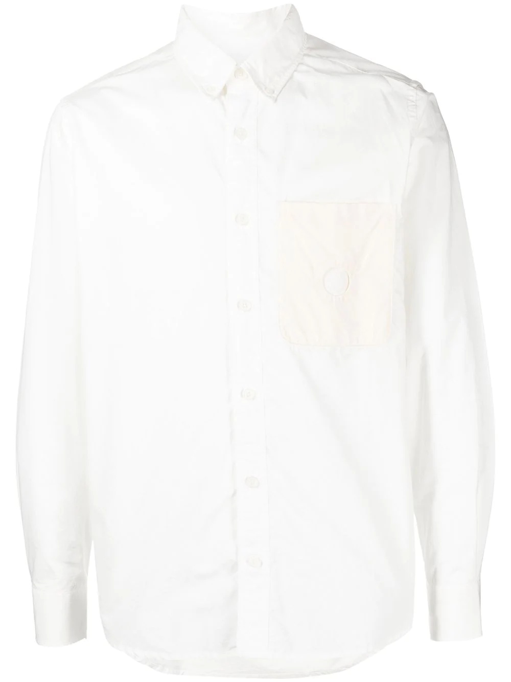 cut-out detail shirt - 1