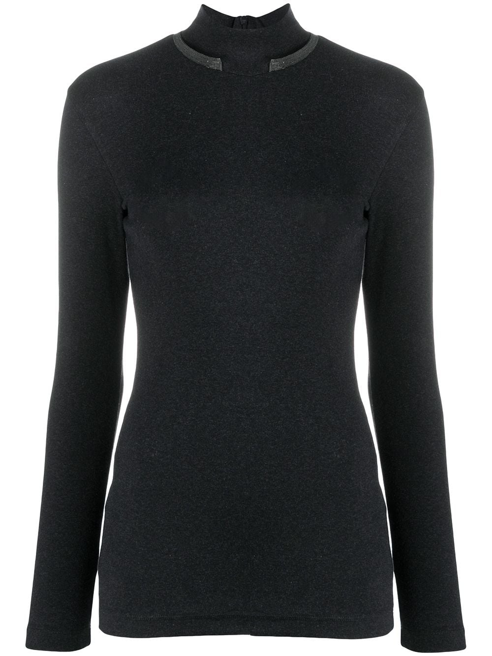 roll neck jumper - 1