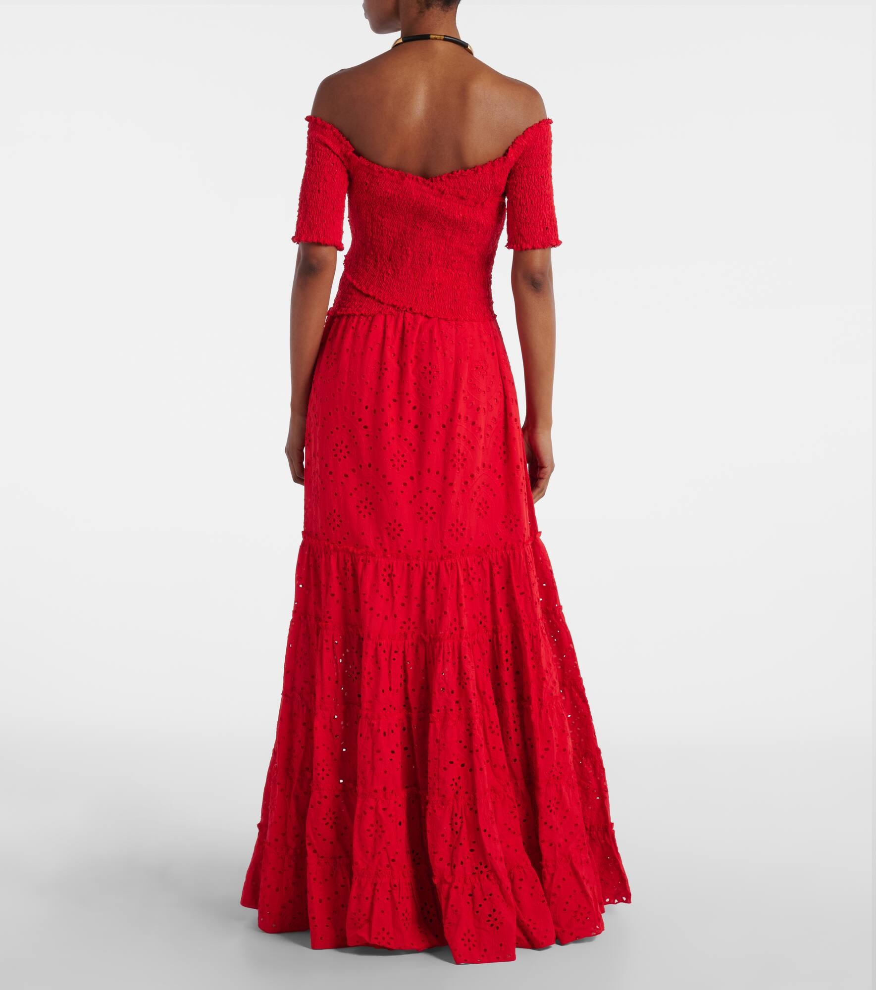 Soledad floral cotton maxi dress - 3