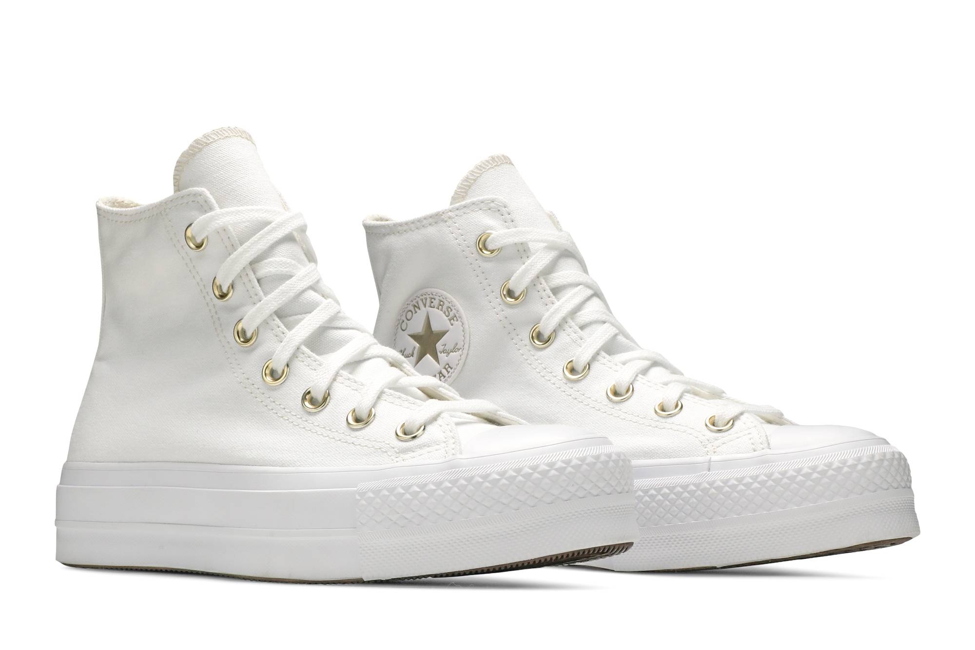 Wmns Chuck Taylor All Star Platform High 'White' - 8