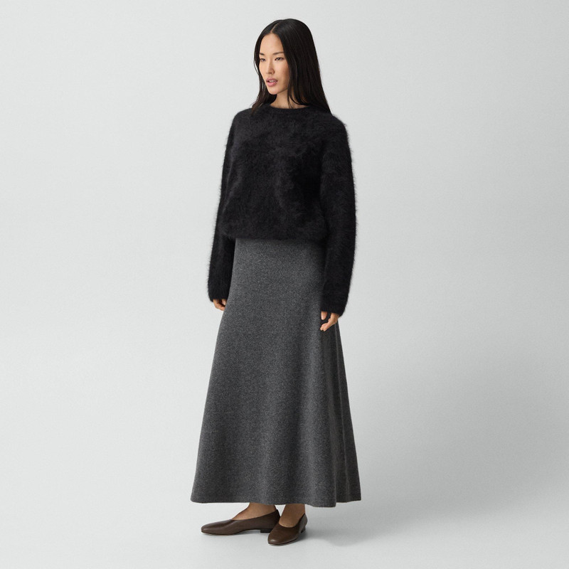 Knit Pull-On Skirt in Astor Wool 3