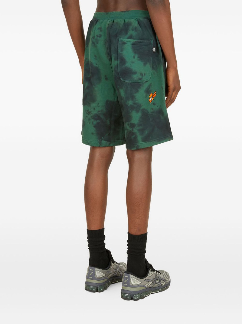 tie-dye embroidered shorts 4