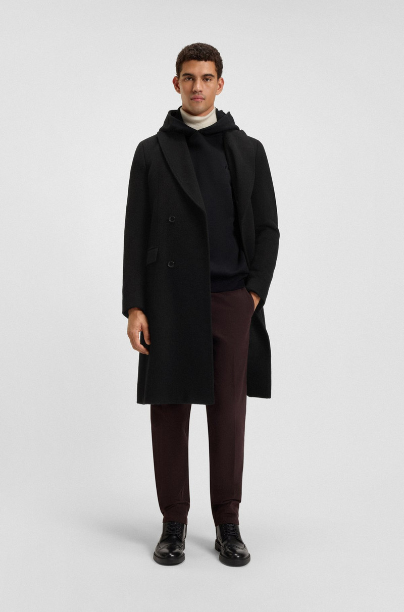 ALPACA-BLEND COAT WITH DOUBLE-BREASTED FRONT 2