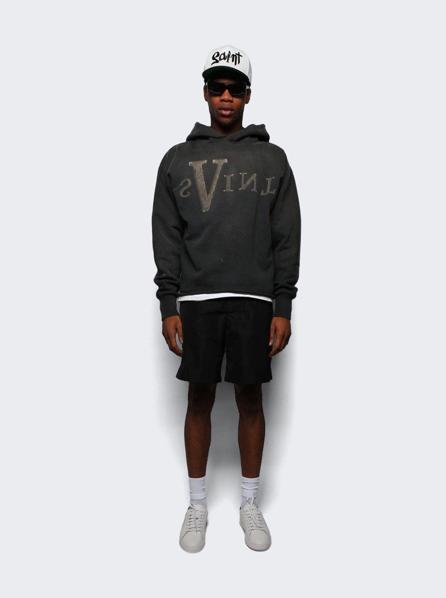 X Vlone Maria Black Sweatshirt - 7
