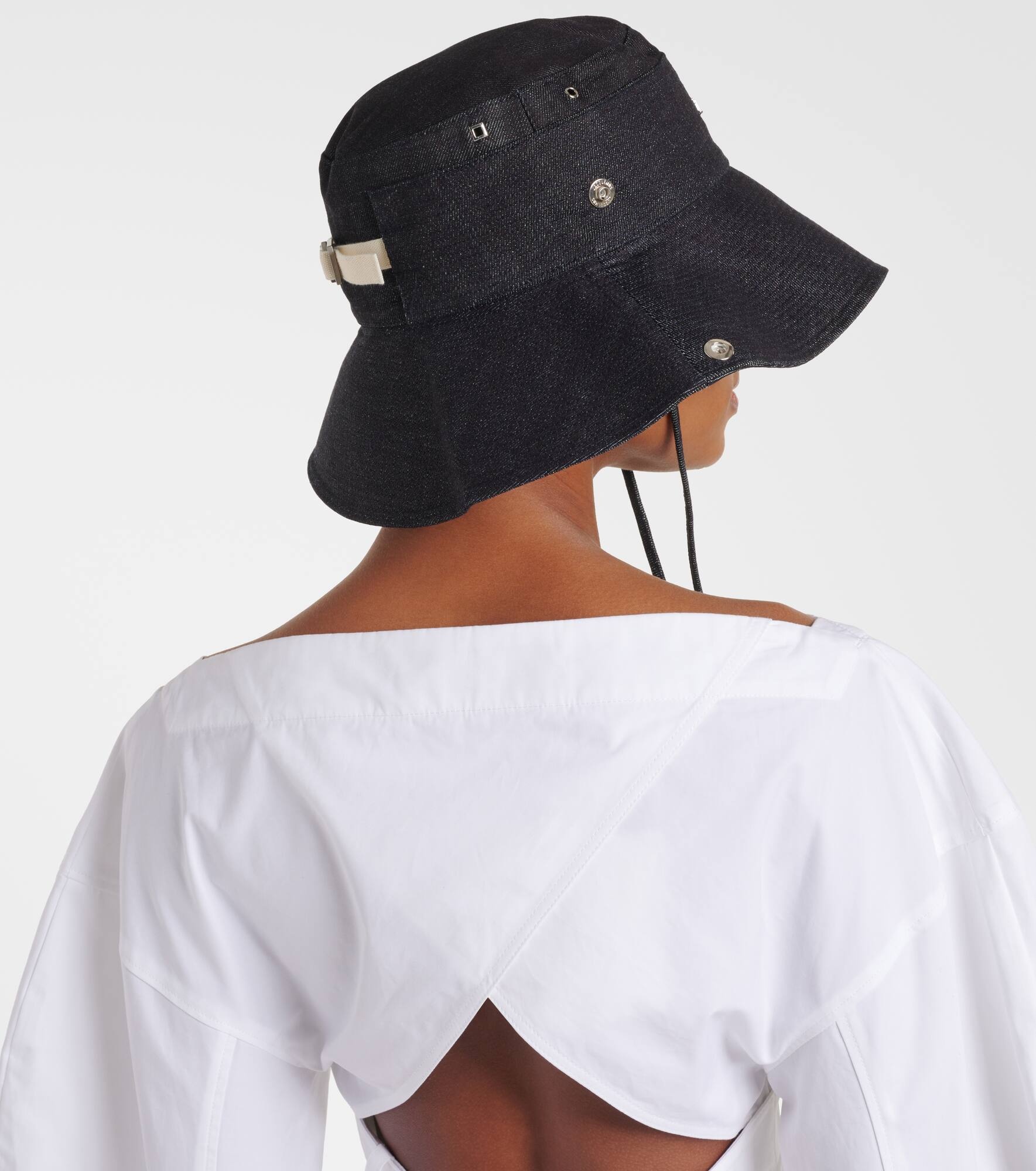 Bob De-Nîmes canvas bucket hat - 5