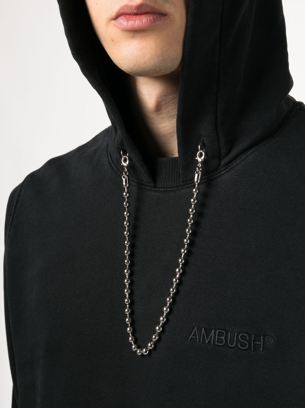 Ballchain cotton hoodie - 5