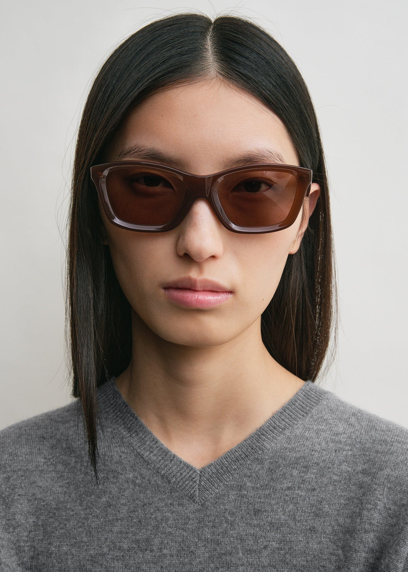 TOTEME Classic sunglasses umber outlook