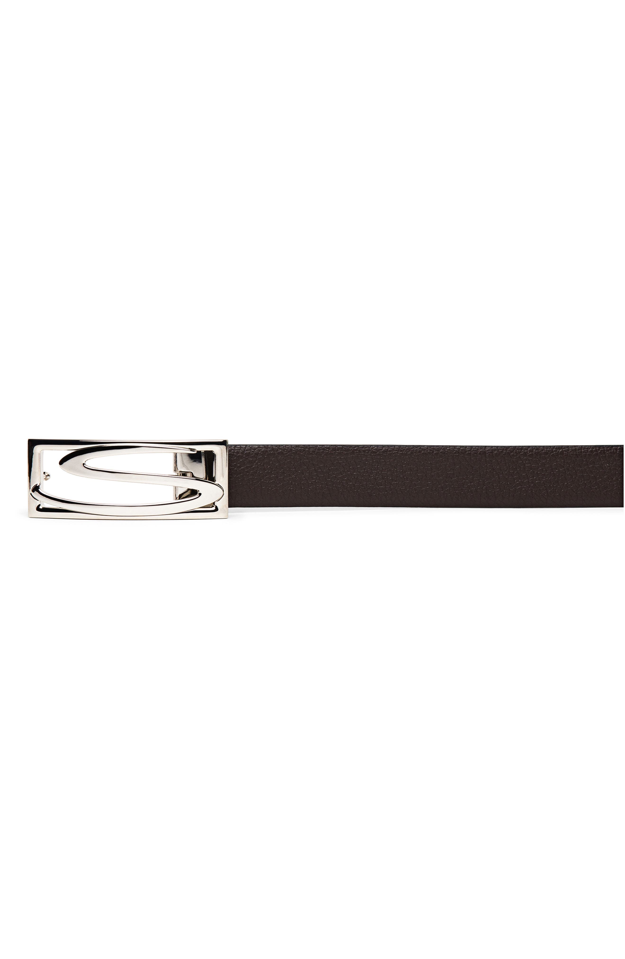 Reversible Leather Belt - 3