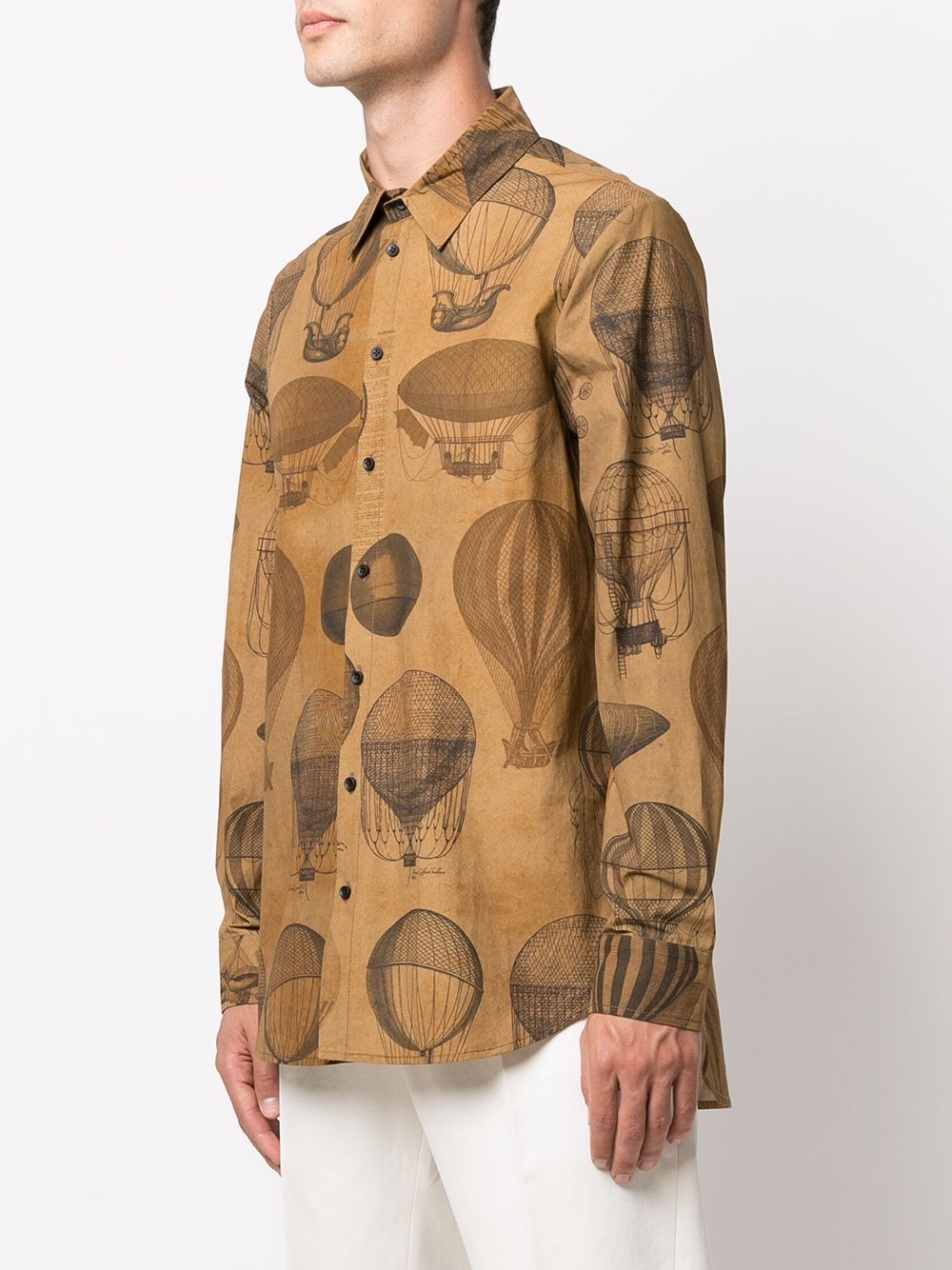 air-balloon print shirt - 3