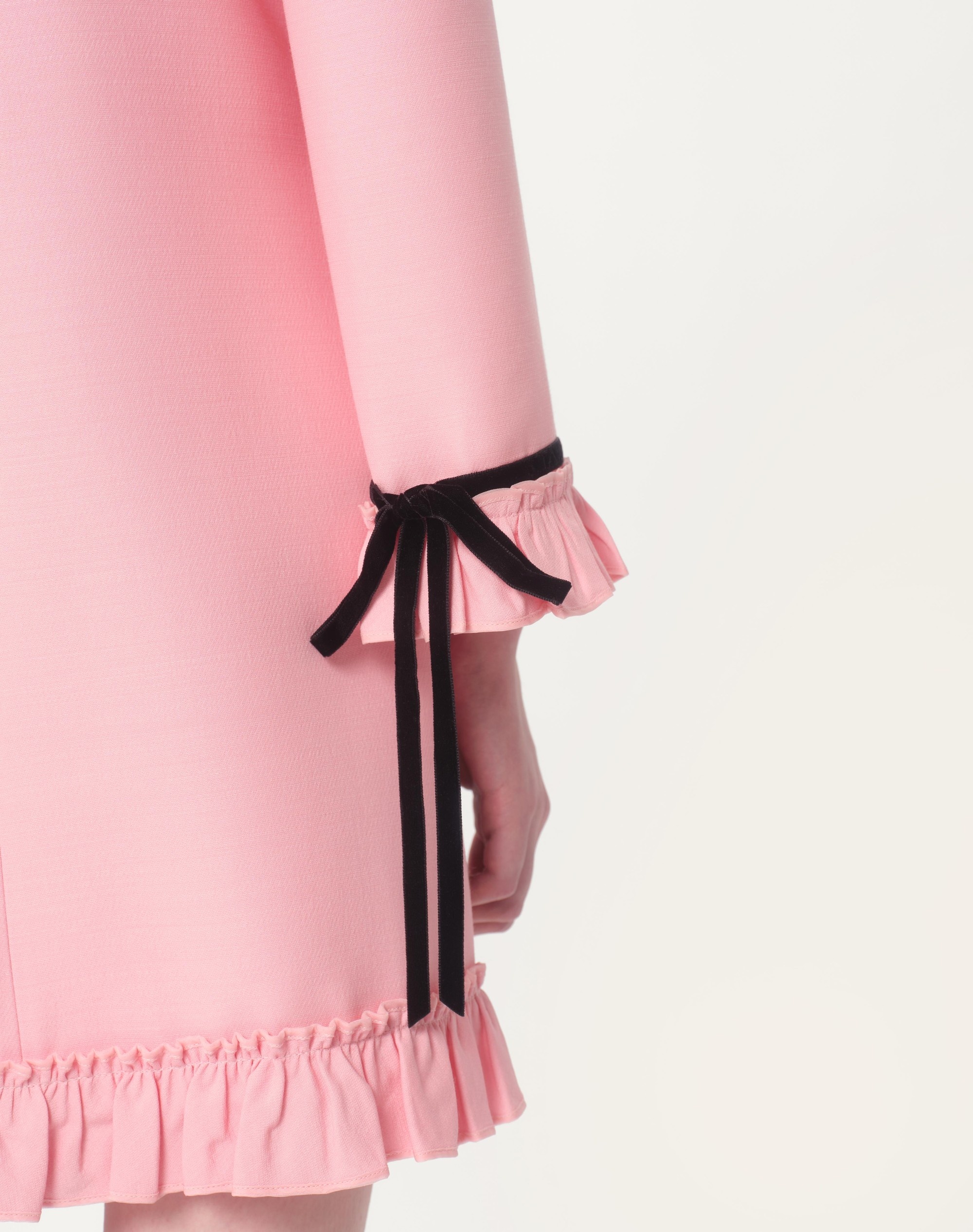 CREPE COUTURE SHORT DRESS - 5