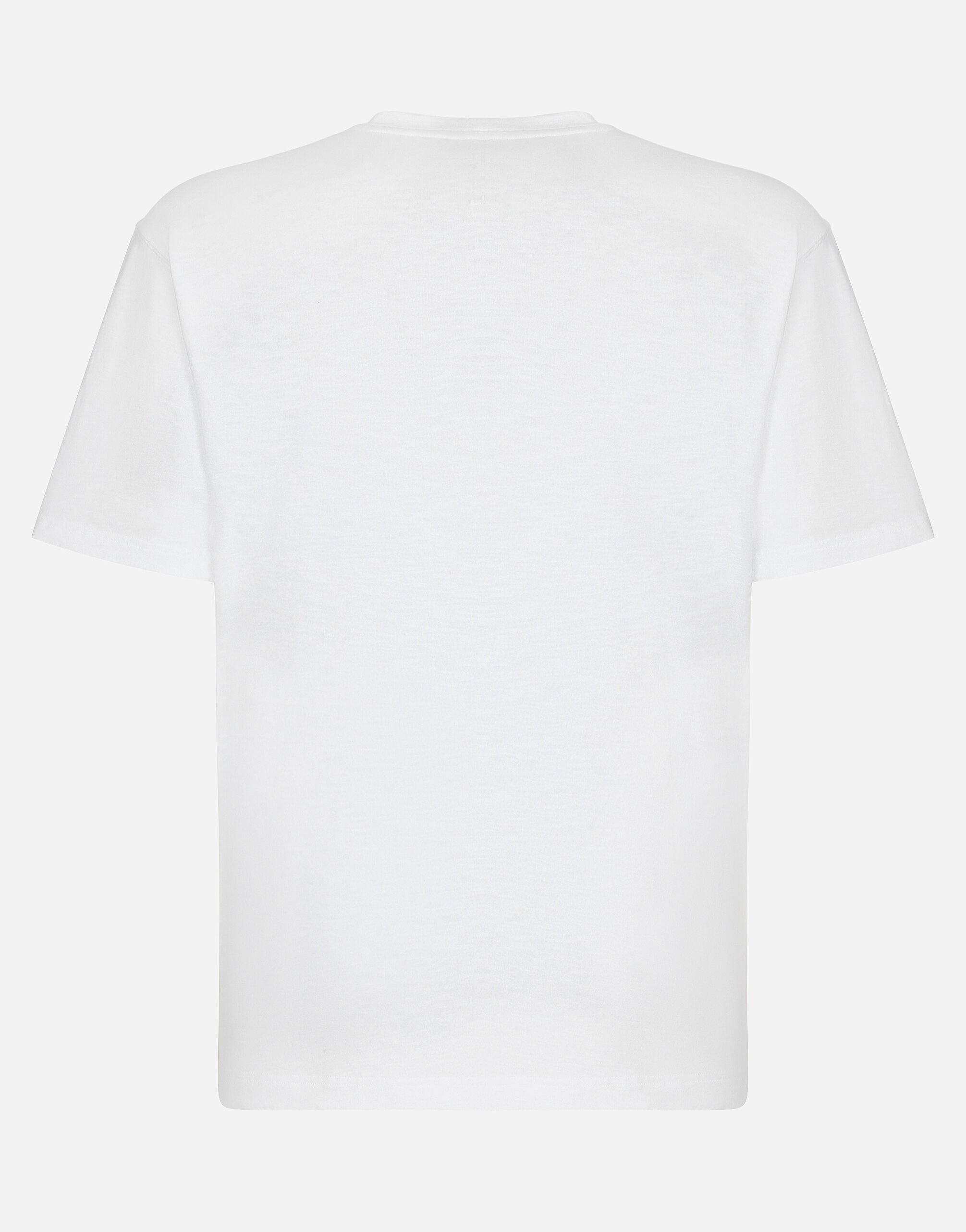 Cotton T-shirt with Dolce&Gabbana logo - 2