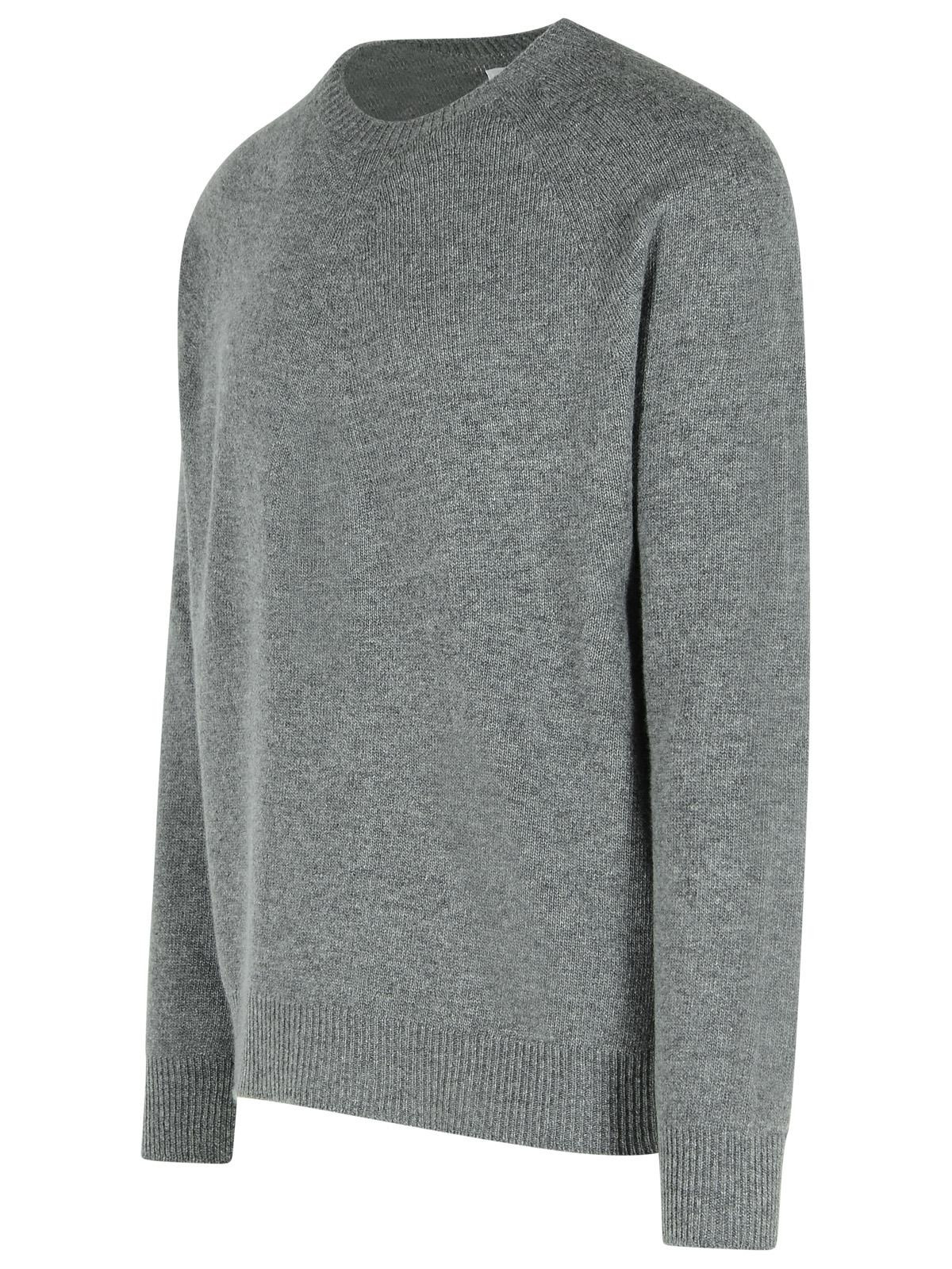 Jil Sander Grey Virgin Wool Blend Sweater Men - 2