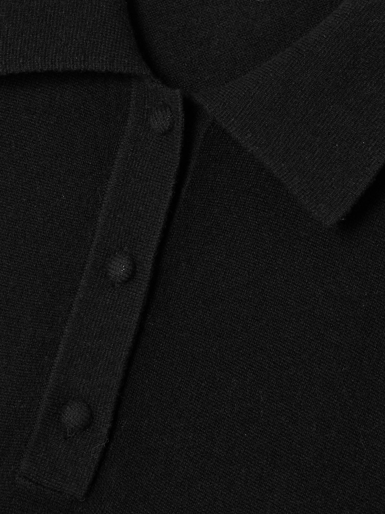 Paris cashmere midi dress Black - 4