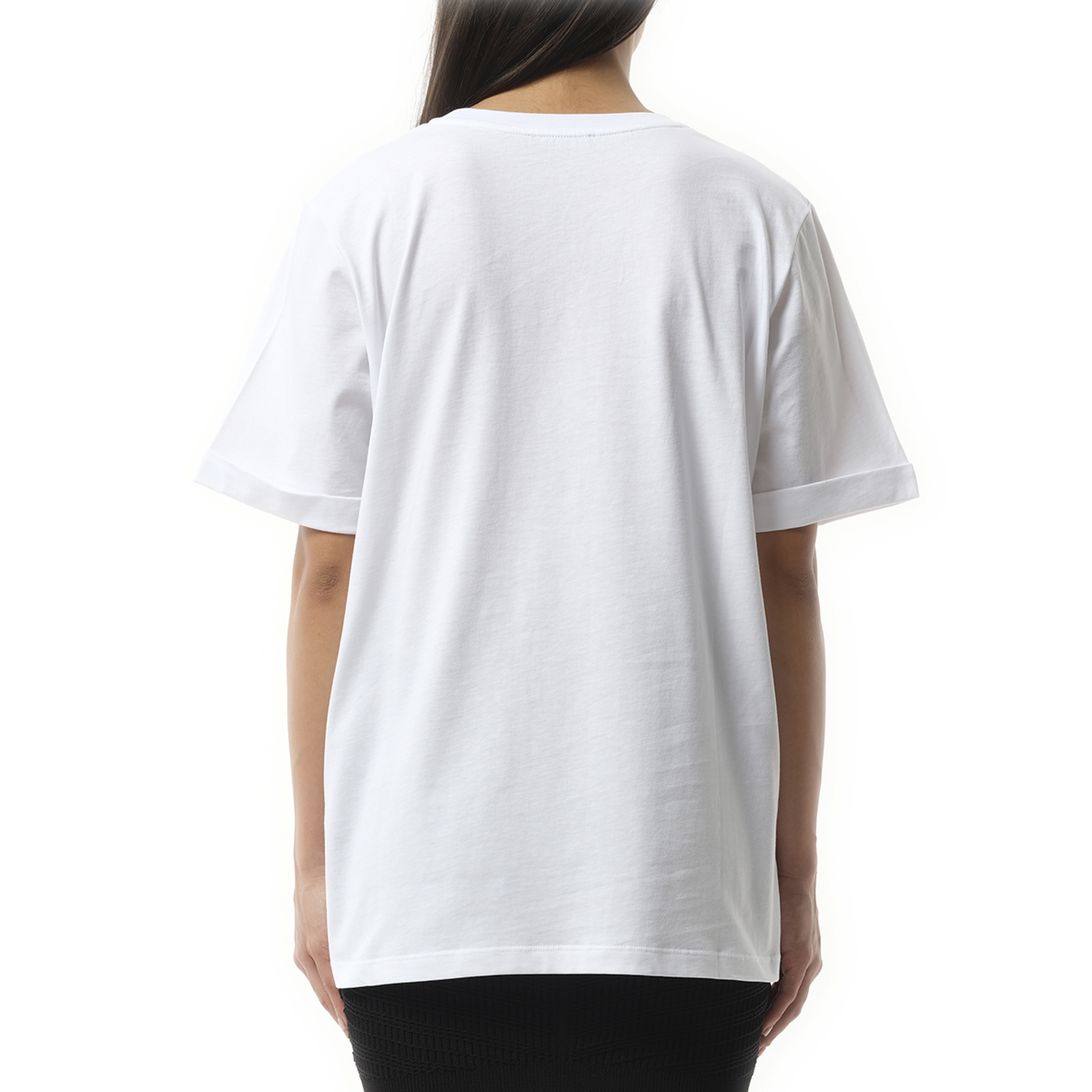 Balmain Paris Eyes Print T-Shirt in White - 6