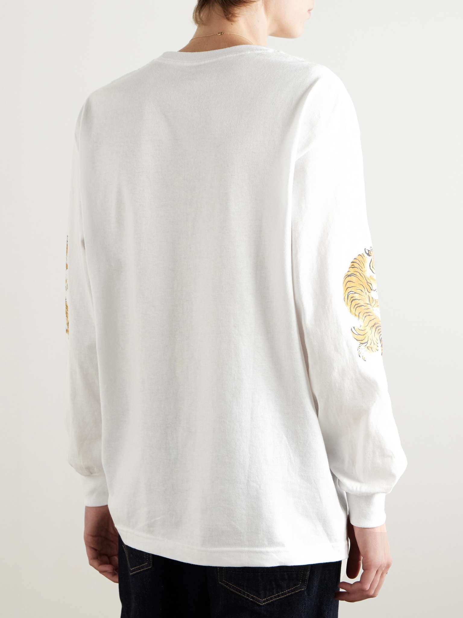 + Tim Lehi Logo-Print Cotton-Jersey T-Shirt - 4