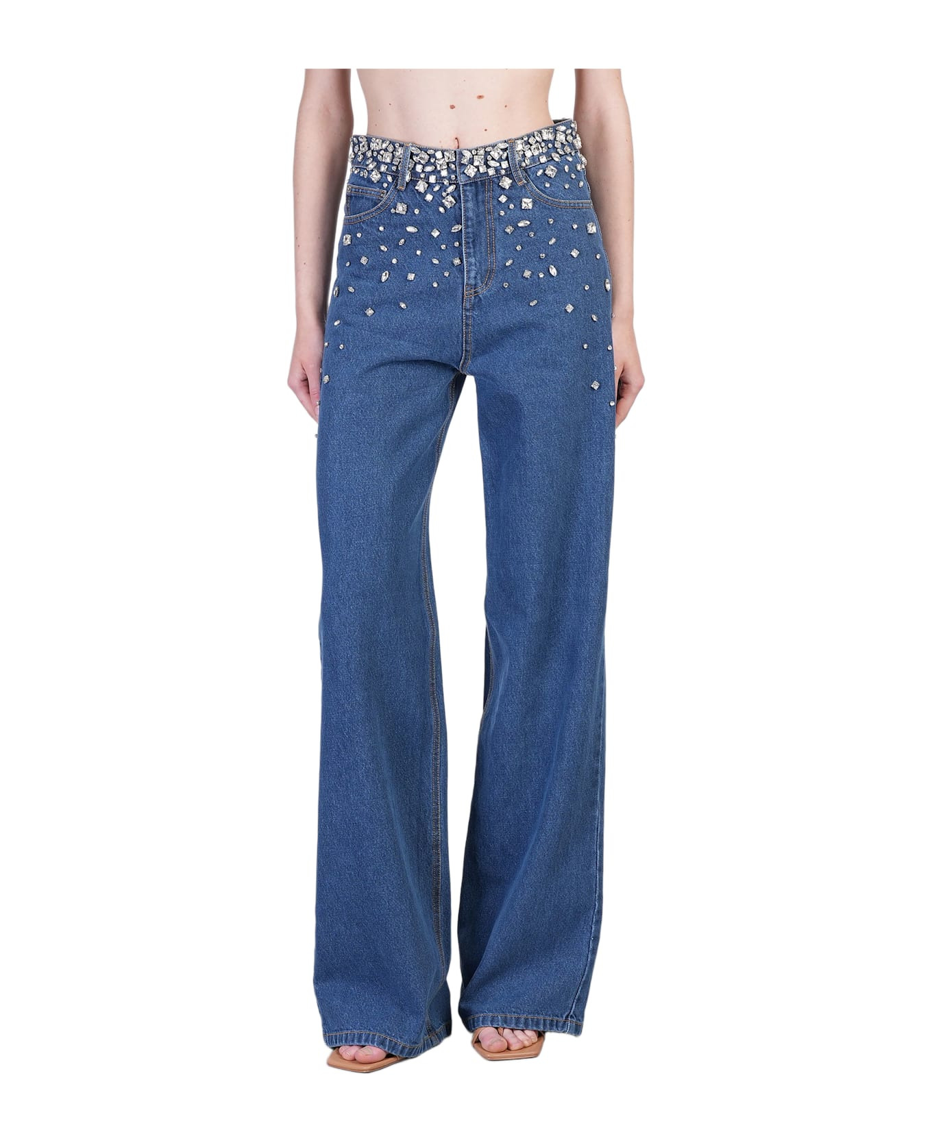 Jenna Jeans In Blue Cotton - 1