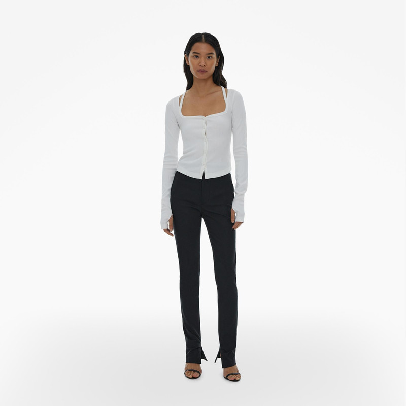 Helmut Lang SQUARE NECK CARDIGAN outlook