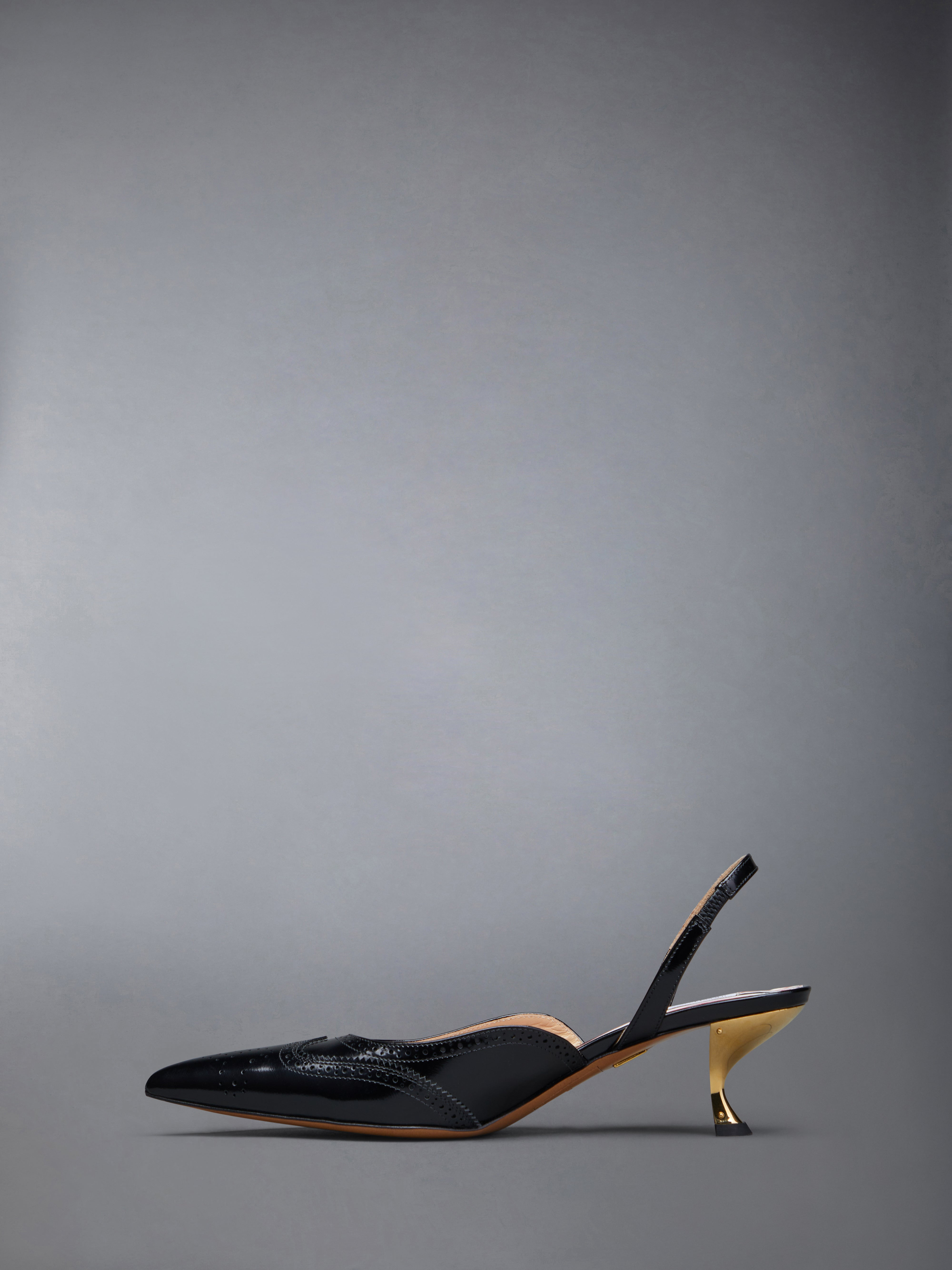 pointed-toe low-heel pumps - 3